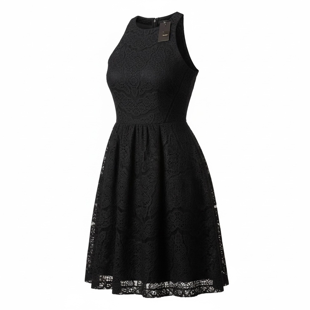 Mossimo Supply Co. Elegant Black Midi Dress